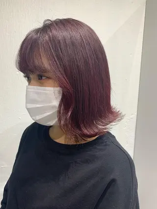 ショート カラー ヘアアレンジ 憧れの艶ハイトーンへ 🌙サイダサキのヘアスタイル