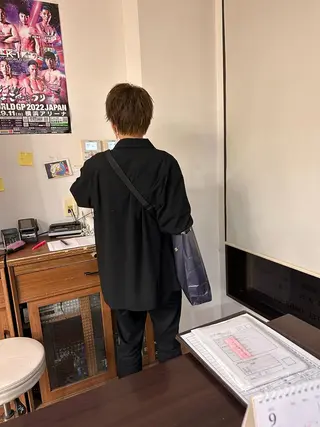 カラー メンズ ブリーチカラー🫧 森　凪沙のヘアスタイル