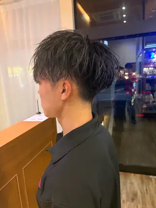 パーマ メンズ 齋藤 大輔のヘアスタイル