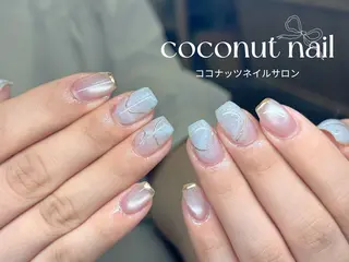 ネイル 神田 ココナッツのネイルデザイン