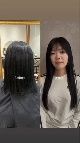 ロング 💎寒色特化💎 透明感カラーみきのヘアスタイル