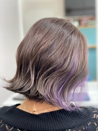 カラー Snaly カラー特化ページのヘアスタイル