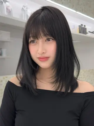 ミディアム yume. COA GINZAのヘアスタイル