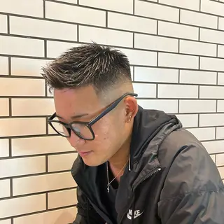 ショート K-FACTORY 角屋　蓮のヘアスタイル