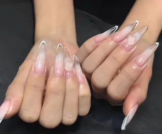 ネイル Nailグリン 🍑のネイルデザイン