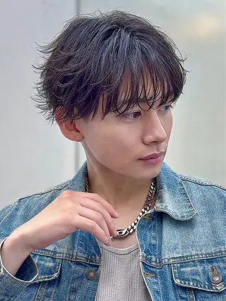 パーマ メンズ 安藤幹人 メンズパーマのヘアスタイル