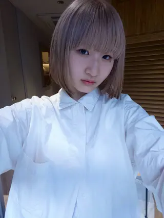 ミディアム カラー 🩵透明感カラー🩵 /表参道/うららのヘアスタイル