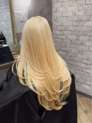 ロング カラー 阪急箕面徒歩1分 labimani千葉のヘアスタイル