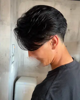 メンズ メンズ縮毛矯正 🎖アジマ リョオのヘアスタイル
