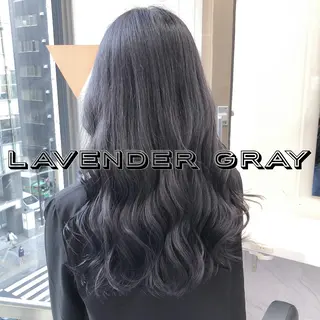 ロング カラー パーマ ヘアアレンジ メンズ キッズ ネイル マツエク・マツパ 上品＆韓国風 🥀海心🥀のヘアスタイル
