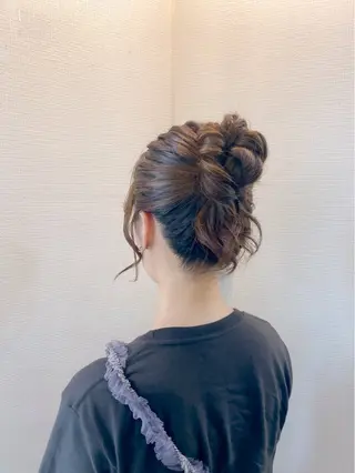 ヘアアレンジ hair make もりした　ゆうのヘアスタイル