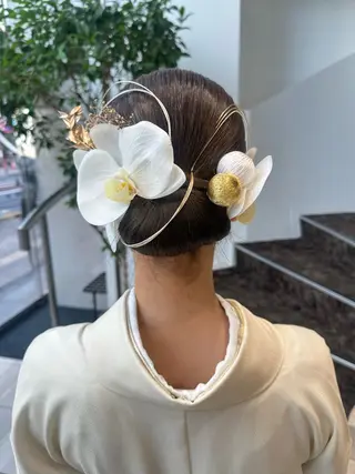 ヘアアレンジ 【潤いツヤヘア🫧】 岸野 妙波のヘアスタイル