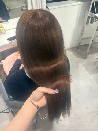 ロング カットモデル/渋谷 ソナのヘアスタイル