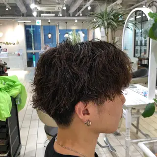 パーマ メンズ 可愛い顔周りカット お任せください✨中川のヘアスタイル