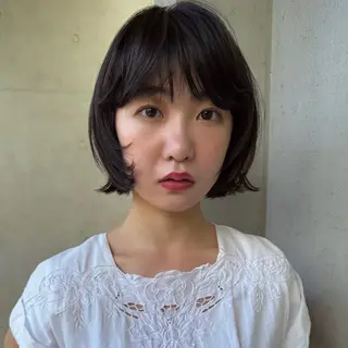 ミディアム パーマ ショート/ボブ kyokaのヘアスタイル