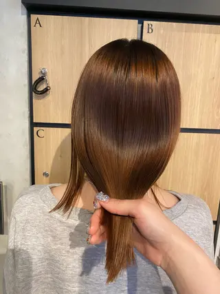 ミディアム 髪質改善サロン 梅田/ヨナミネのヘアスタイル