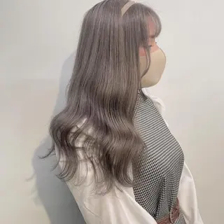 ミディアム 顔周りレイヤー/新宿 /モテ艶カラー/航介のヘアスタイル