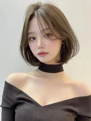 ショート カラー レイヤーカット✨ 福井雄登のヘアスタイル