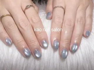 ネイル kao nail マグネット/長さだしのネイルデザイン