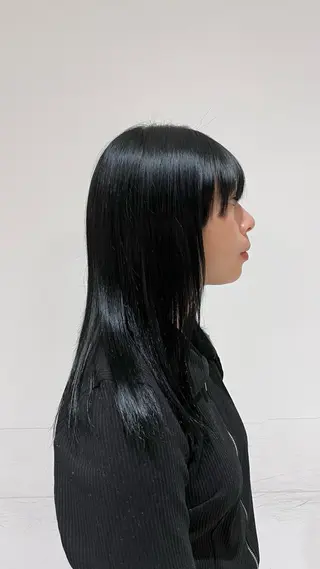 ロング パーマ パーマ/パーマモデル /長久手/フウカのヘアスタイル