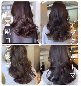 パーマ カナザワ アリッサのヘアスタイル