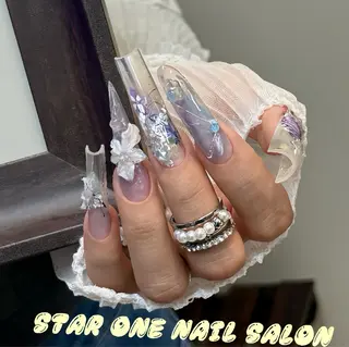 ネイル 星 あみのネイルデザイン