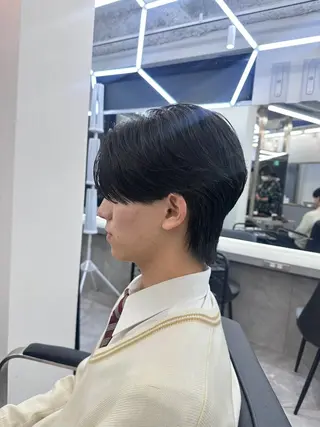 パーマ メンズ 💎メンズカット ／フェザー／細野💎のヘアスタイル