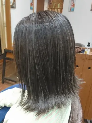 ミディアム カラー パーマ ヘアアレンジ メンズ まとまり💯悩み改善 ★松本尚弥★店長のヘアスタイル