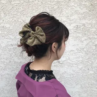 ヘアアレンジ 酸性縮毛矯正🧴韓国 レイヤー/髪質改善のヘアスタイル