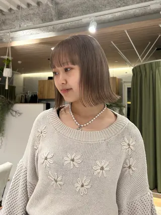 ミディアム hair&eye🎀 /momoKaのヘアスタイル