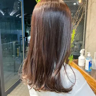 ロング カラー ヘアアレンジ kana .のヘアスタイル