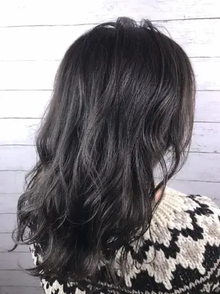 セミロング カラー ヘアアレンジ 髪質改善/レイヤー Chere狭山のヘアスタイル