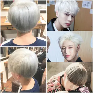 カラー メンズ 柔らか垢抜けｶﾗｰと ｶｯﾄ🫧ASUKAのヘアスタイル