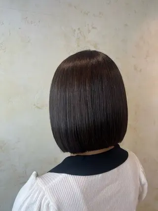 ミディアム カラー モデル 募集中🧸佐藤 李桜のヘアスタイル