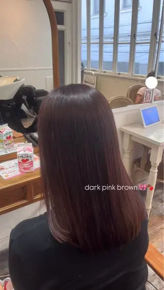 ミディアム カラー 💭比嘉 琉希💭のヘアスタイル