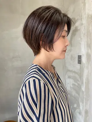 ショート カラー 華 /ショート/ボブのヘアスタイル