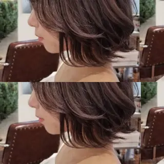 ミディアム Yuka ∥ 深層筋 ×睡眠改善ヘッドスパのヘアスタイル