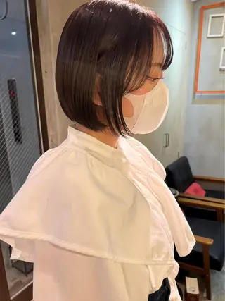 ショート 縮毛矯正 特化アツシのヘアスタイル