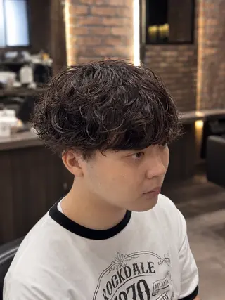 パーマ メンズ 【ルーズパーマ・初パ ーマ指名No.1昇陽のヘアスタイル