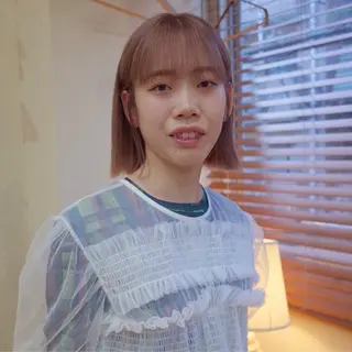ミディアム カラー カラーモデル fon▶山田 悠華のヘアスタイル