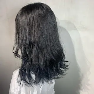 ミディアム メンズパーマ 工藤勇也のヘアスタイル