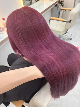 ロング 縮毛矯正特化❄️ Ibuki/東陽町のヘアスタイル
