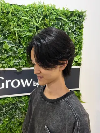 パーマ メンズ Grow by NYNY 馬渡 真輝のヘアスタイル