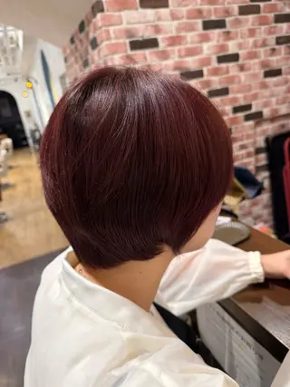 ショート カラー 野中 良祐のヘアスタイル