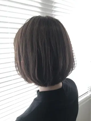 ショート バレイヤージュ 藤沢 髪質改善 竹内ケンゴのヘアスタイル
