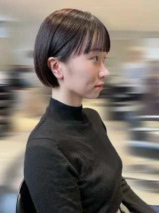 ショート kilto モデル募集のヘアスタイル