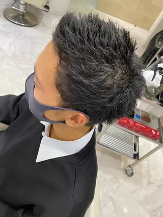 ショート メンズ 福木 康助のヘアスタイル