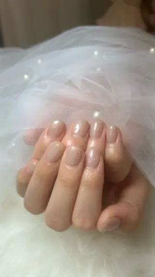 ネイル White nail KAEDEのネイルデザイン