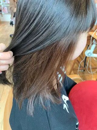 ミディアム カラー 【ANSWER】 渡辺カリン🌼のヘアスタイル