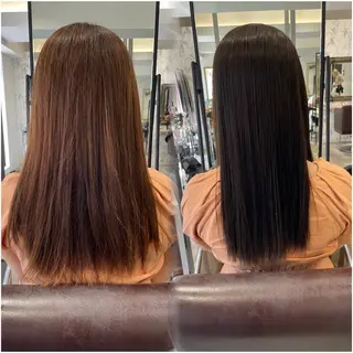 ロング 髪質改善縮毛矯正 ◽️河野泰貴のヘアスタイル